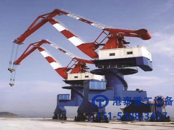 山東日照門座式起重機廠家設備的安全應用